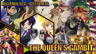 Digimon TCG  BT13 Meta  The Queens Gambit  Chessmon Deck Profile [upl. by Ruford]