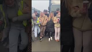 🚨ATHLONE🚨 Local women attempt to stop migrant plantation [upl. by Nylsoj888]