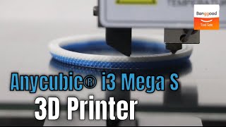 Anycubic i3 Mega S Upgraded 3D Printer DIY Kit  Banggood Tool Sets [upl. by Nahtnanhoj]