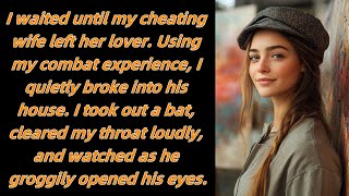 I waited until my cheating wife left her lover Using my combat experience I quietly broke into [upl. by Aleit711]