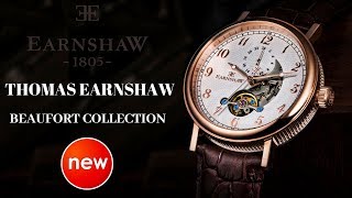 4K THOMAS EARNSHAW BEAUFORT MENS WATCH REVIEW [upl. by Raffo376]