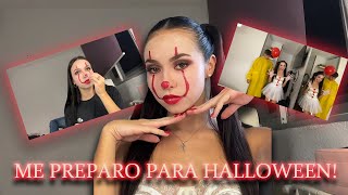 🎃PREPÁRATE CONMIGO PARA HALLOWEEN  MAQUILLAJE IT🤡 [upl. by Cicenia]