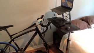 Tacx Fortius Virtual Reality Bike Trainer Review [upl. by Htebzil]