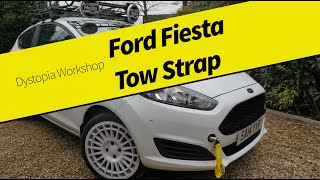 Ford Fiesta Tow Strap TRS Performance X Airtec [upl. by Nolham]