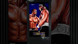 WrestleMania X8 Rock vs Hogan  Drawing 40years of wrestlemania [upl. by Floro]