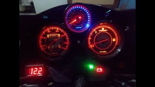 HOW TO INSTALL TACHOMETER IN MOTORCYCLE  MODIFICATIONS WITH ATHARVA [upl. by Nyleaj]