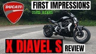 DUCATI  X DIAVEL S  Review  First impression  Used bikes [upl. by Ardnazil]