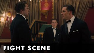 Fight Scene from LEGEND  Starring Tom Hardy as Ronnie and Reggie Kray [upl. by Lsiel]