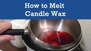 DIY  Melt Wax for Candles [upl. by Lahcear]