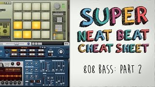 808 Beat Production Trap 808 Bass Lines  Part 2 [upl. by Sira515]