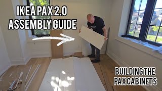 Ikea pax wardrobe 20 installation guide [upl. by Pedro400]