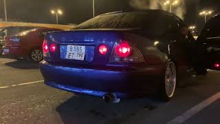 Toyota Altezza 1JZGTE Exhaust Sound [upl. by Neelyak690]