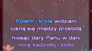 Kolęda karaoke  Bóg się rodzi  z linią melodyczną [upl. by Binnings]