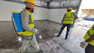 Concrete Polishing  Super Floor [upl. by Idoj]