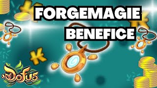 DOFUS  FORGEMAGIE BENEFICE 18 AMULETTE VOLDELOR [upl. by Peih897]