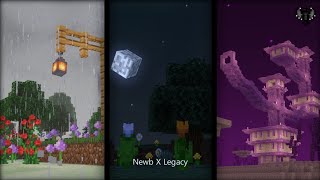 NewB x Legacy Shader Minecraft PreviewPatched 120 Review and How To Install [upl. by Lunnete]