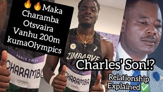 🔥🥺Maka Charamba Shines Pa200metres kumaolympics  Charles Relationship olympics200metres Zimbabwe [upl. by Lareine375]