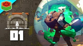 THE WARRIOR MERCHANT  Moonlighter Lets Play 1 [upl. by Hairem]