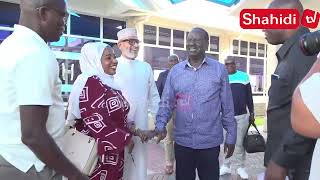 Raila awasili Mombasa [upl. by Olracnaig]