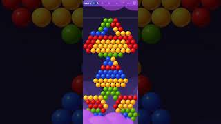 Bubble Shooter Gameplay Bubble Pop Star Game bubbleshooter bubble gaming games trending viral [upl. by Suivatna]