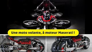 La Lazareth LMV 496 Moto volante à Moteur Maserati  sur Encore TV 🤯🏍 [upl. by Eiltan]