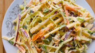 CabbageCarrot amp Apple Salad Recipe  Healthy Apple Salad Recipes So fresh amp Crunchy [upl. by Hogan]