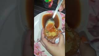 Home made crispy Velpuri eating 😋ytshorts velpuri panipuri golgappaeatingchallenge fuchkaeating [upl. by Whang]