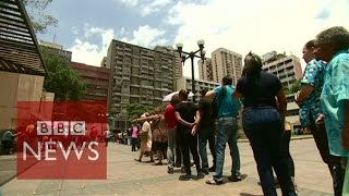 Venezuela growing economic crisis  BBC News [upl. by Honig]