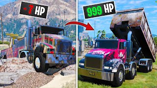 Repairing ABANDONED Tow Truck in GTA 5 RP [upl. by Willumsen387]