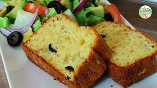 Recette de Cake Salé aux fromage Olives et Thym [upl. by Dnomad]