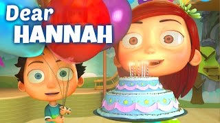 Happy Birthday Song to Hannah [upl. by Eirrak]