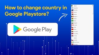 How to change country in Google Playstore  Google Play Store နိုင်ငံပြောင်းနည်း [upl. by Fabrianna]