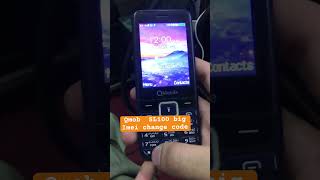 Q mobile Sl100 big 2022 imei change code [upl. by Jeni19]