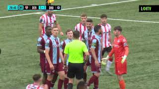 HIGHLIGHTS  Derry City 51 Drogheda United  2024 SSE Airtricity Mens Premier Division [upl. by Eikin]