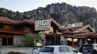 BC Spa Hotel Dalyan Turkey walk through at night [upl. by Briggs]