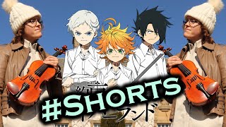 Isabellas Lullaby The Promised Neverland OST Violin Cover  Anime Music for Study amp Sleep Shorts [upl. by Dnomar343]