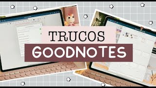 Trucos de la App Goodnotes que no sabías  HardPeach 🍑 [upl. by Sivel]