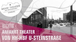 Anfahrt Mehr Theater am Großmarkt  HBF USteinstraße [upl. by Andreas174]