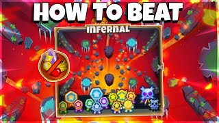 How to Beat Infernal In Chimps BTD6 [upl. by Ho]