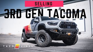 Taco Vinyls Company 3rd Gen Tacoma Up For Sale [upl. by Bowra]