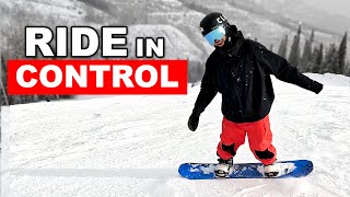 How To Snowboard with More Control [upl. by Campos554]