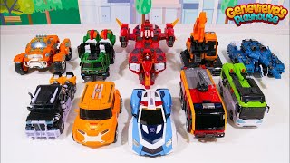 Best Toy Learning Videos for Kids  Learn Vehicle Names with Transforming Robots [upl. by Einnhoj839]