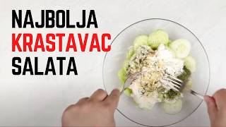 Krastavac salata sa pavlakom  Recept koji ćete obožavati [upl. by Lebatsirc]