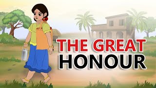 stories in english  The Great Honour  English Stories  Moral Stories in English [upl. by Nattie511]