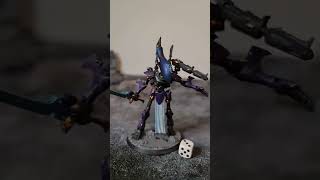 Night Lords oblit takes on the Wraithlord from Aeldari Craftworlds 40k in 40 sec [upl. by Pernas565]