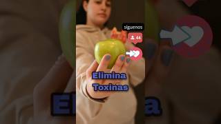 Beneficios de la manzana Verde 💓🍏 jugosnaturales manzana salud digestion [upl. by Neurath]