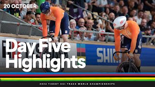 Day 5 Highlights  2024 Tissot UCI Track World Championships [upl. by Yaluz]