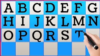 ABC Capital Letters for Kids Easy and Fun Learning [upl. by Eiuqcaj]