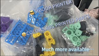 COLOR ABS PARTS FOR SIBOOR VORON 24 R2 Aug 2023 VERSION KIT [upl. by Elazaro]