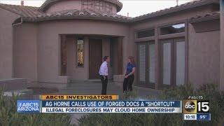 AZ homeowners still losing homes through illegal foreclosure documents [upl. by Clynes]